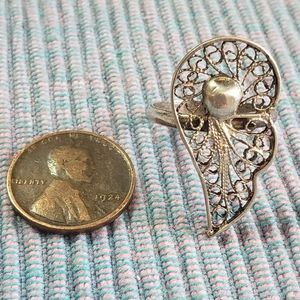 Silver Colored Fashion Ring